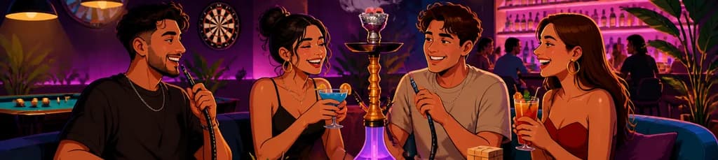 Experiencia Shisha Lounge en High Bar, Madrid
