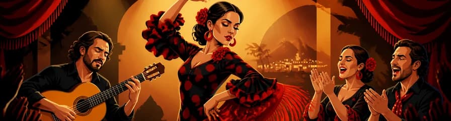 Viva la pasión del flamenco español en Puerto de la Cruz