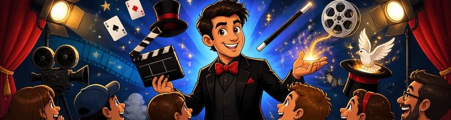 El ilusionismo y el séptimo arte se encuentran en "Luces, cámara y magia"