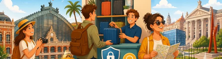 Servicio de consigna de equipaje en Madrid cerca de la Estación de Atocha