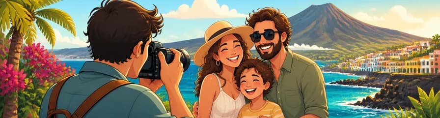 Inmortaliza tus momentos especiales en Tenerife con una sesión fotográfica privada y un profesional local