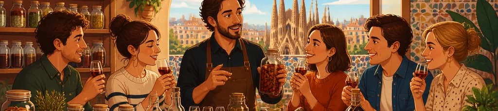 Experimenta la cata y la creación de tu propio vermut en Barcelona