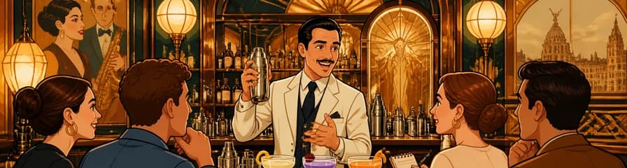 Taller de coctelería y degustación en el emblemático Museo Chicote de Madrid