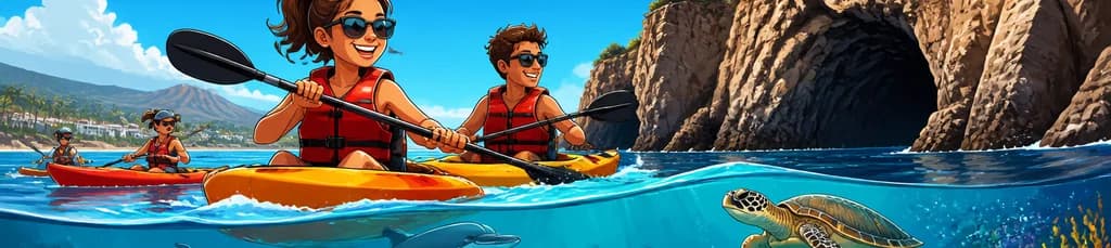 Aventura de Kayak y Snorkel Guiada en Tenerife