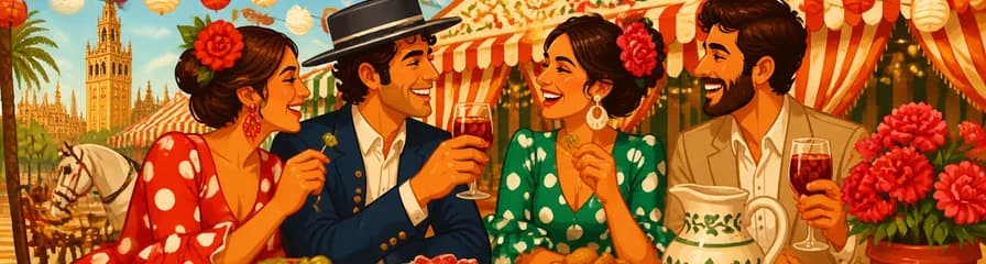 Disfruta de una experiencia tradicional de feria en Sevilla