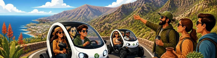 Experiencia Eco Safari de Montaña de 4 Horas en Tenerife con Coche Eléctrico
