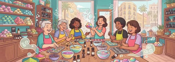 Taller para crear tu propia burbuja de baño en Lush Valencia