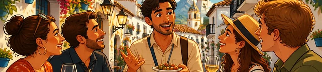 Recorrido gastronómico de tapas por el casco antiguo de Marbella con guía local