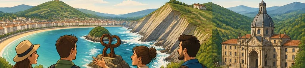 Viaje privado a San Sebastián, Zumaia y el Santuario de Loyola con salida desde Bilbao