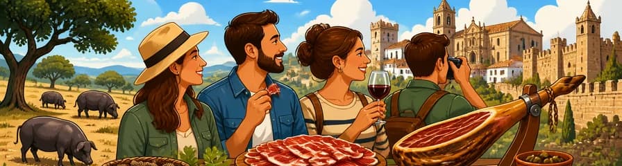 Recorrido de dos días por la Ruta del Jamón en Jerez de los Caballeros y Extremadura
