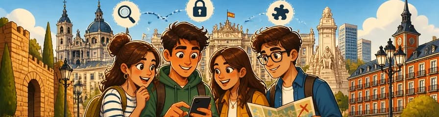 Aventura autoguiada City Quest en Madrid: descifra los secretos de la ciudad con tu móvil