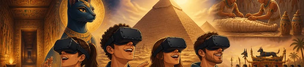 El Horizonte de Keops: Una expedición inmersiva al antiguo Egipto en Madrid