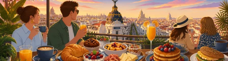 Disfruta del brunch en la terraza del Hotel Indigo Madrid Gran Vía