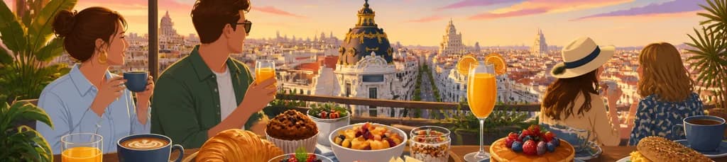 Disfruta del brunch en la terraza del Hotel Indigo Madrid Gran Vía