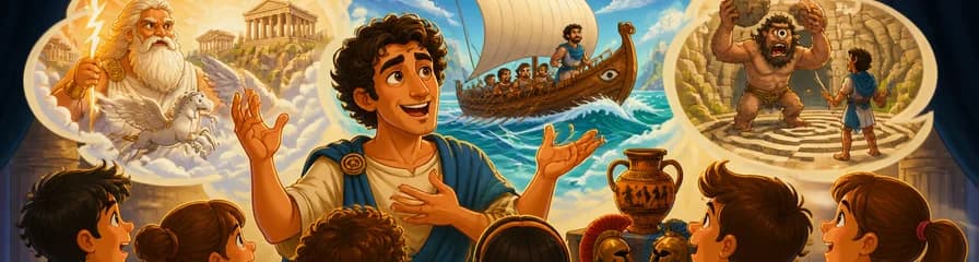 Mitos Griegos para Niños con Héctor Urién en Teatros Luchana