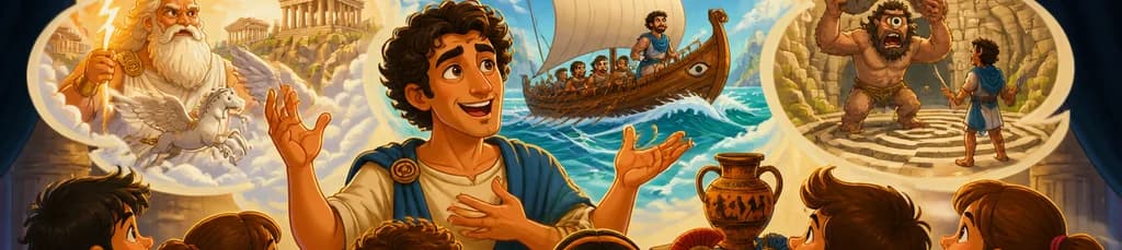 Mitos Griegos para Niños con Héctor Urién en Teatros Luchana