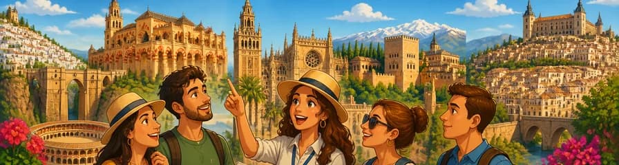 Recorrido de 5 días por Andalucía y Toledo desde Madrid