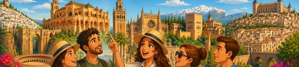 Recorrido de 5 días por Andalucía y Toledo desde Madrid