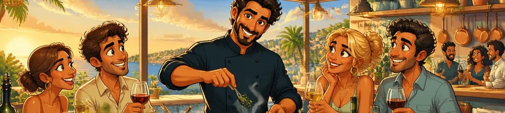 Clase de cocina y cena con el Chef Roberto