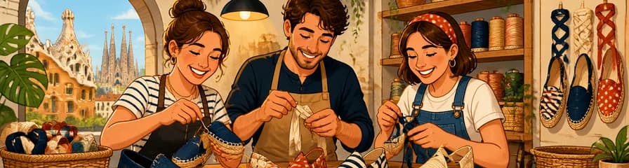 Crea tus propias espardeñas auténticas en Barcelona