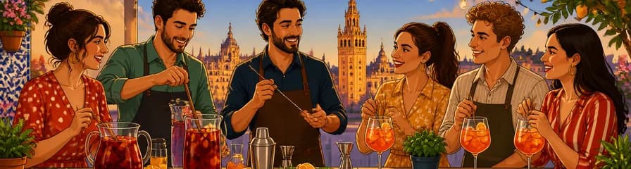 Taller de cócteles interactivo: elabora tu propia Sangría y Spritz