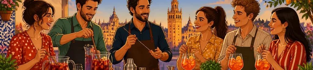 Taller de cócteles interactivo: elabora tu propia Sangría y Spritz