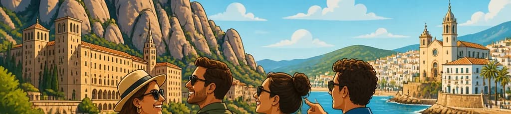 Recorrido exclusivo por Montserrat y Sitges