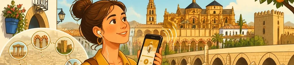 Recorrido autoguiado por Córdoba con audioguía en siete idiomas disponible en tu teléfono