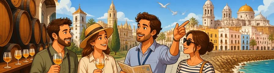 Descubra Cádiz y Jerez en una exclusiva excursión privada de un día desde Marbella