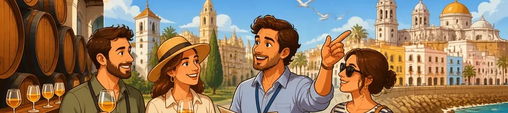 Descubra Cádiz y Jerez en una exclusiva excursión privada de un día desde Marbella