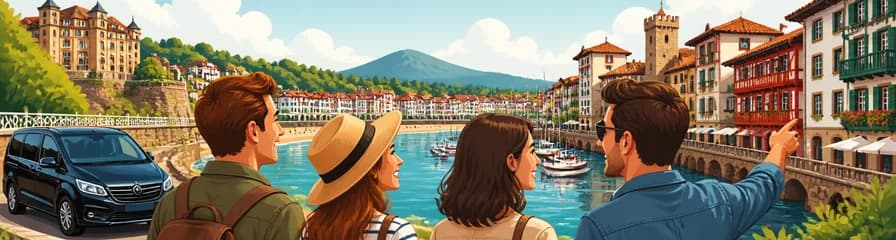 Recorrido privado por Hondarribia y San Juan de Luz, con salida desde San Sebastián