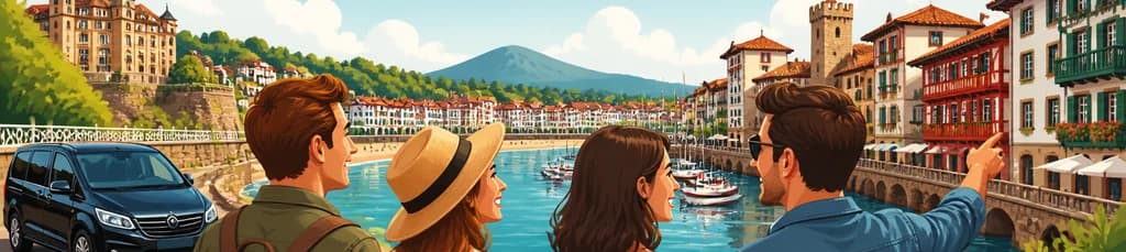 Recorrido privado por Hondarribia y San Juan de Luz, con salida desde San Sebastián
