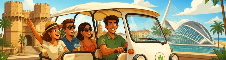 Descubre la historia y la modernidad de Valencia en un tour en Tuk Tuk de dos horas