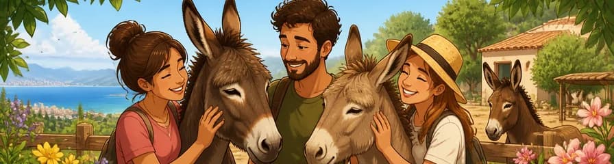 Visita el Santuario y Comparte Momentos de Amor Paseando con los Burros