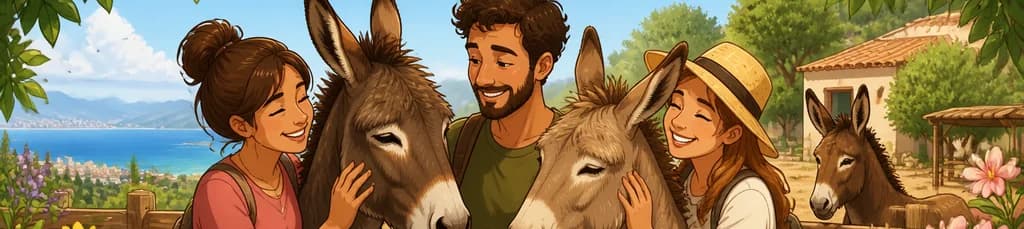 Visita el Santuario y Comparte Momentos de Amor Paseando con los Burros