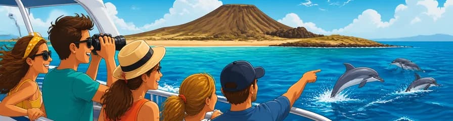 Descubre la Isla de Lobos: Una Ruta Inolvidable en Busca de Delfines