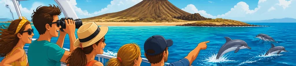 Descubre la Isla de Lobos: Una Ruta Inolvidable en Busca de Delfines