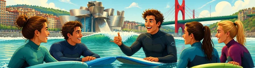 Experimenta el surf en Bilbao: Curso intensivo de 2 días