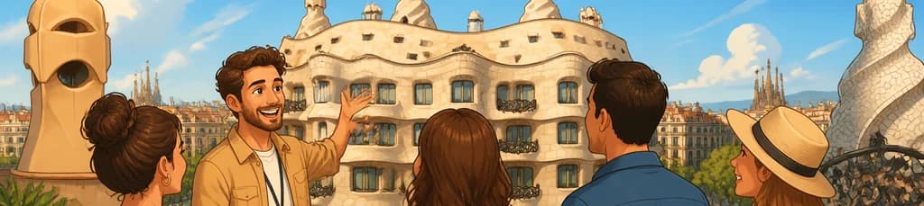 Recorrido privado por La Pedrera Casa Milà en Barcelona