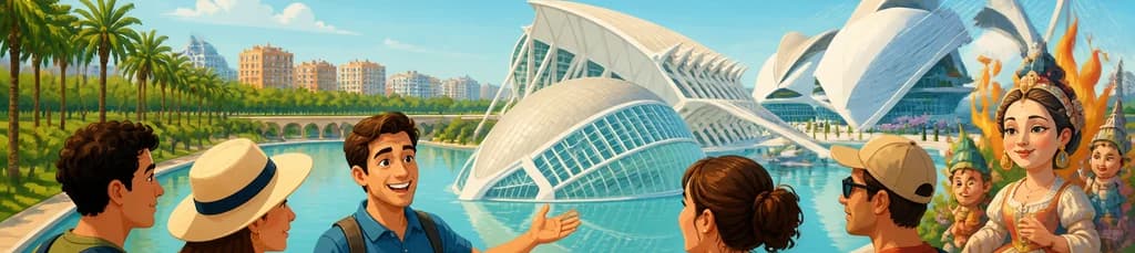 Descubre la Ciudad de las Artes y las Ciencias de Valencia en un recorrido a pie