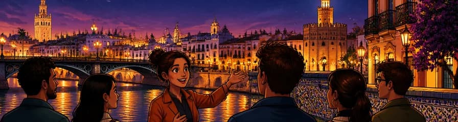 Descubre la noche en Triana: un paseo inigualable con panorámicas espectaculares