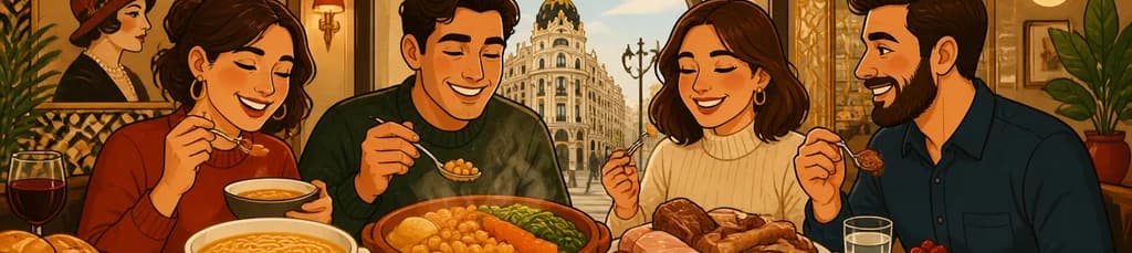 Disfruta de un auténtico cocido madrileño en Preciados33