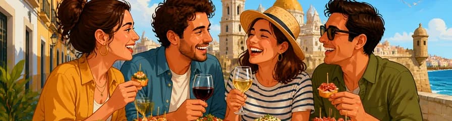 Recorrido Gastronómico de Tapas y Vinos por Cádiz