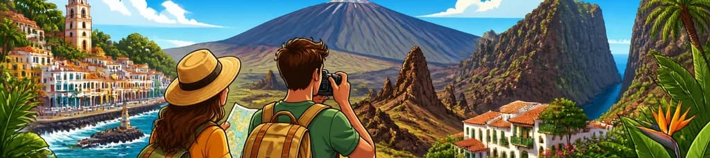 Recorrido autoguiado de 8 días por el norte y sur de Tenerife