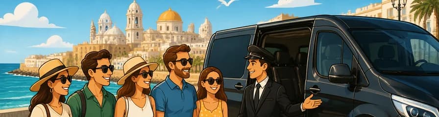 Servicio de Chófer Privado en Cádiz para Grupos Pequeños (Hasta 8 Pasajeros)