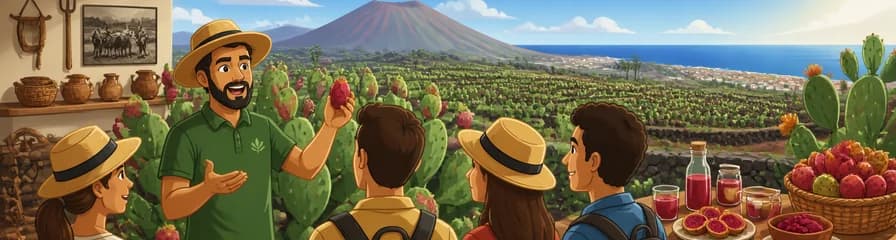 Experiencia y Degustación en Finca Tuno Canarias – Red Cactus Farm