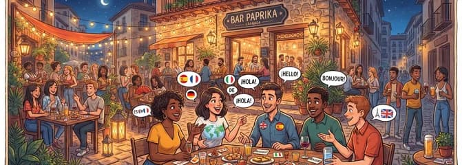 Intercambio de idiomas en el Bar Paprika