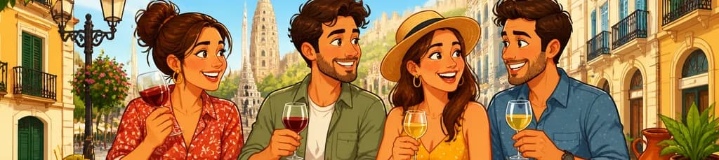 Recorrido Gastronómico Autoguiado: Tapas y Vinos por Málaga