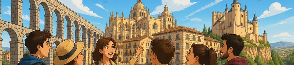 Descubre Segovia: Excursión de medio día con salida desde Madrid