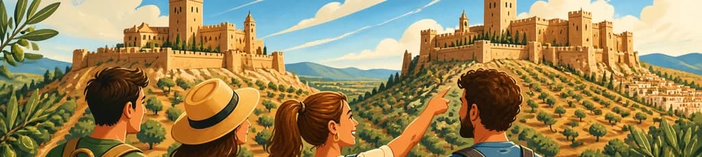 Excursión de día completo desde Jaén: Castillos de Alcaudete y Alcalá la Real
